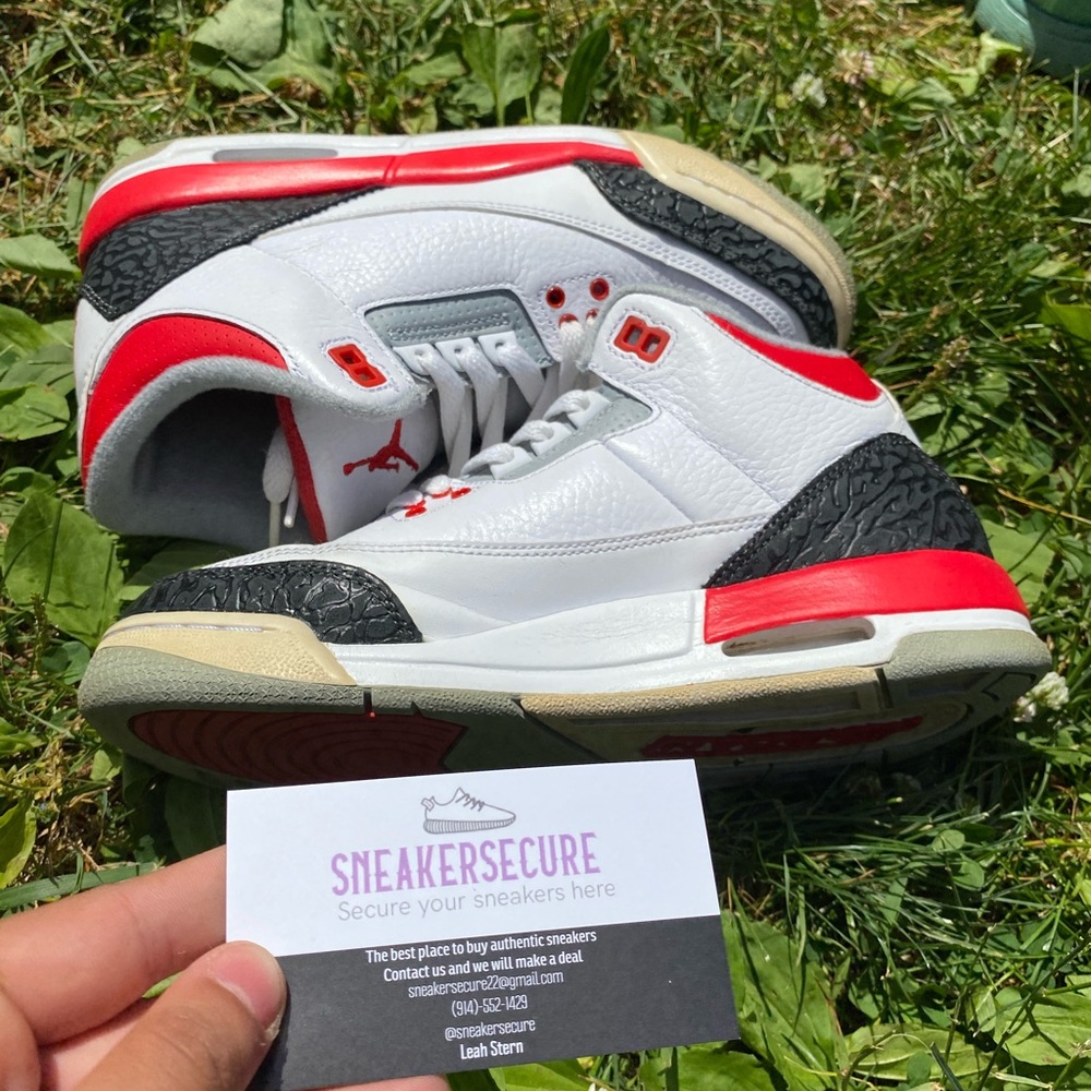 Jordan 3 fire red